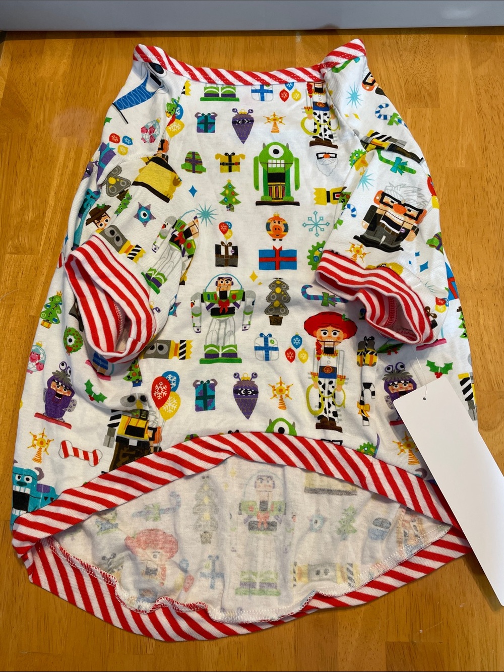 Disney Holiday Pajamas for Dogs XL Pixar Nutcrackers Toy Story